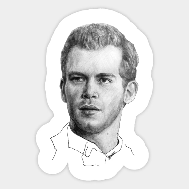 klaus mikaelson Sticker by mynisel